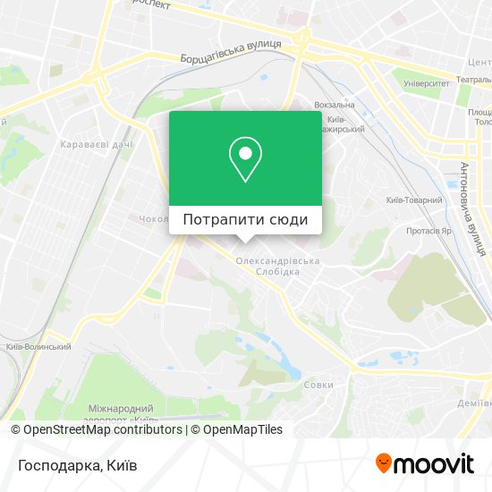 Карта Господарка