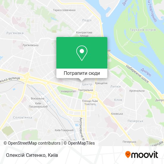 Карта Олексій Ситенко