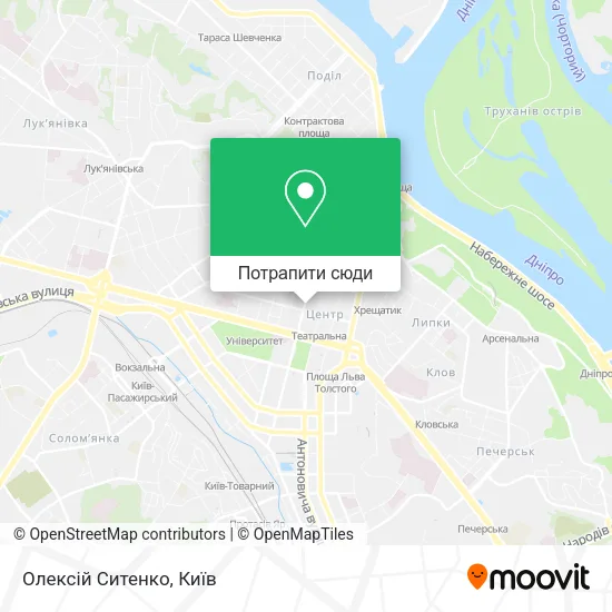Карта Олексій Ситенко