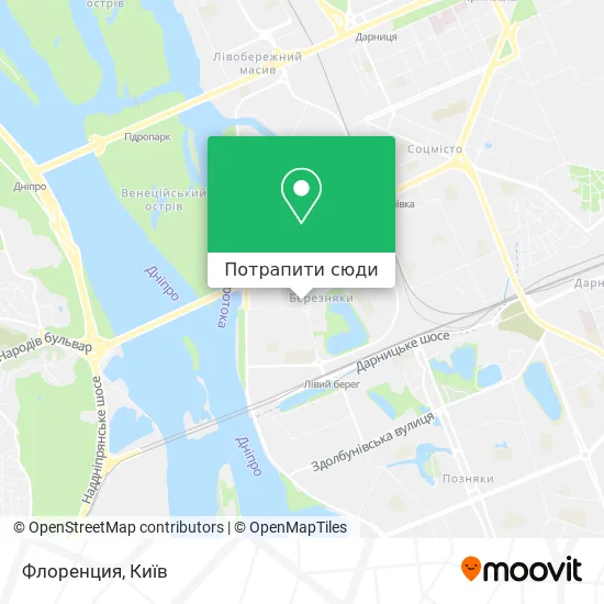 Карта Флоренция