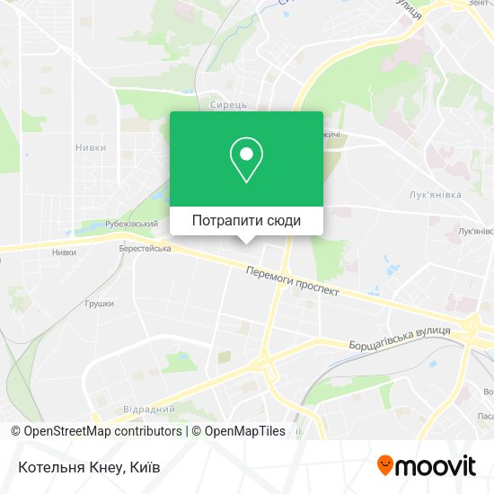 Карта Котельня Кнеу