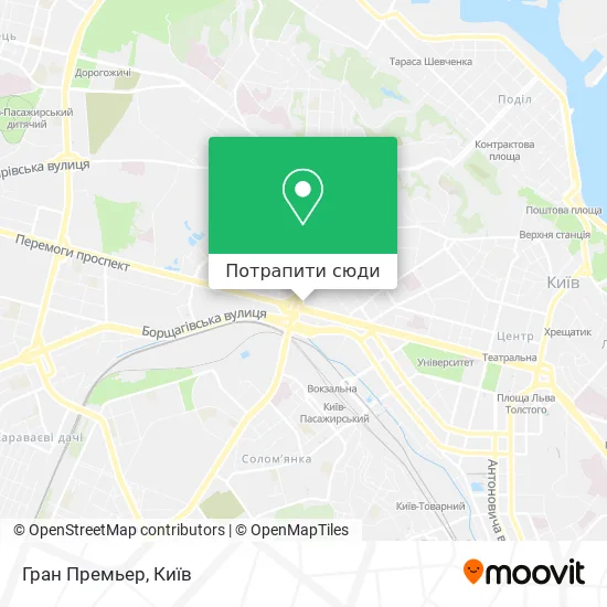 Карта Гран Премьер