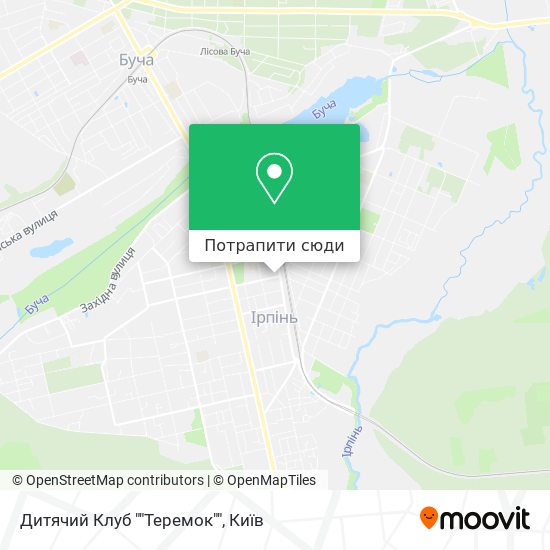 Карта Дитячий Клуб ""Теремок""