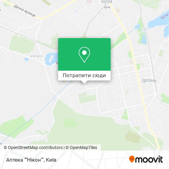Карта Аптека ""Нікон""