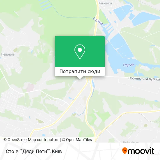 Карта Сто У ""Дяди Пети""