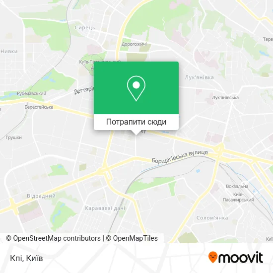 Карта Кпі