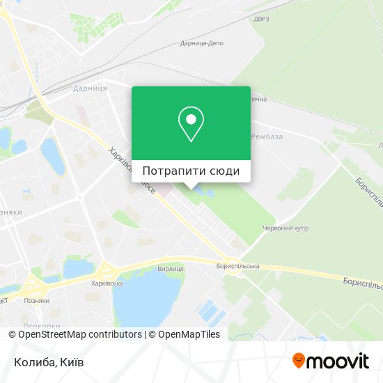 Карта Колиба