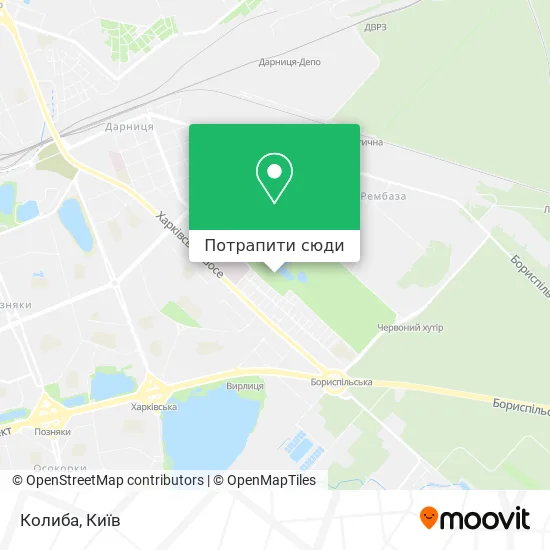 Карта Колиба