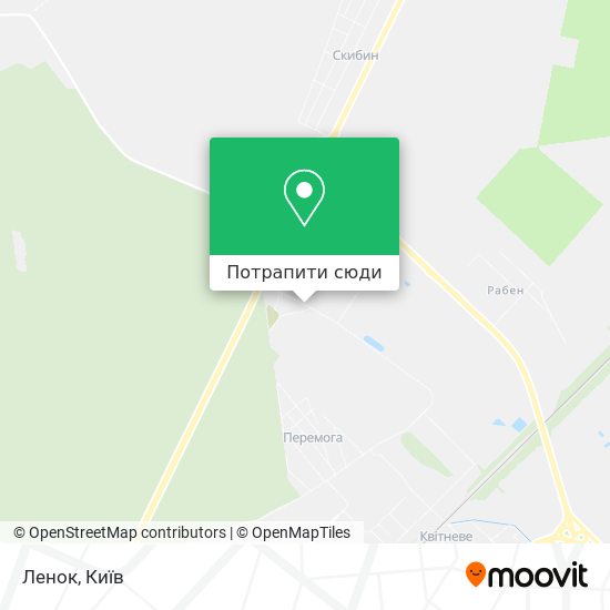 Карта Ленок