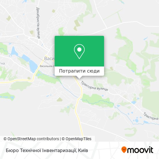 Карта Бюро Технічної Інвентаризації