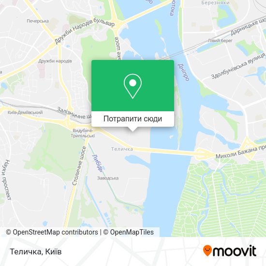 Карта Теличка