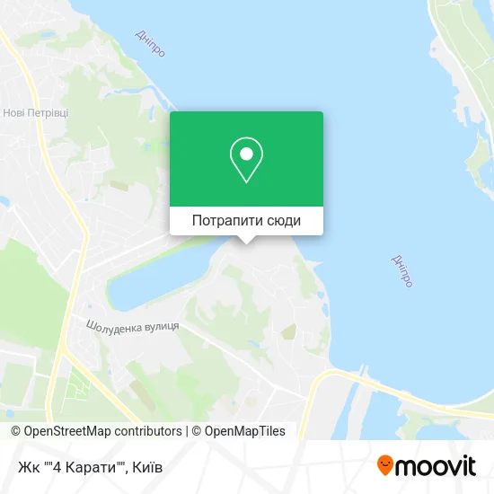 Карта Жк ""4 Карати""