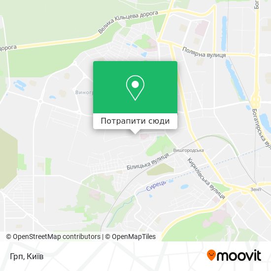 Карта Грп