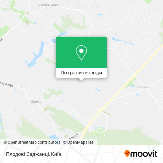 Карта Плодові Саджанці