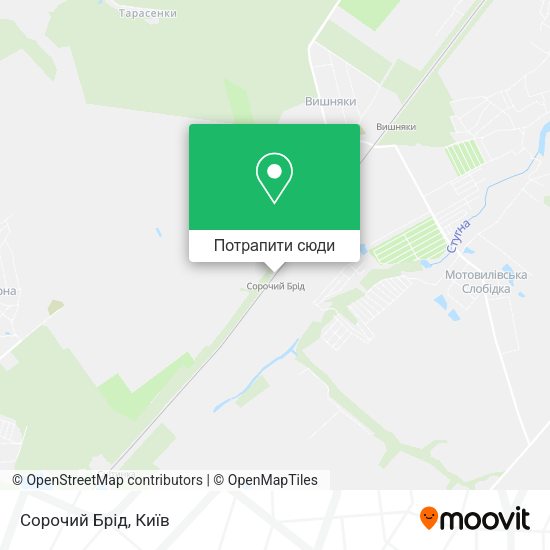 Карта Сорочий Брід
