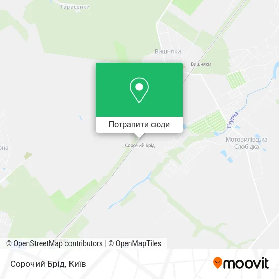 Карта Сорочий Брід