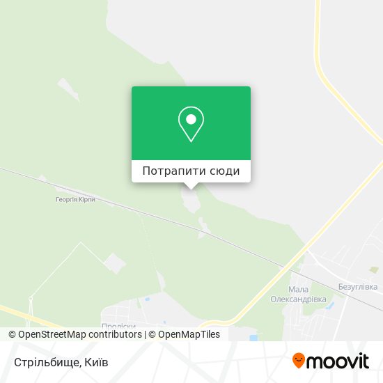 Карта Стрільбище