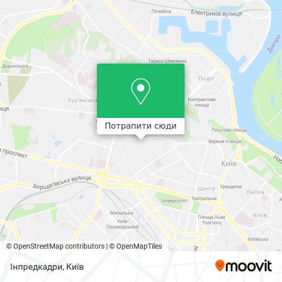 Карта Інпредкадри