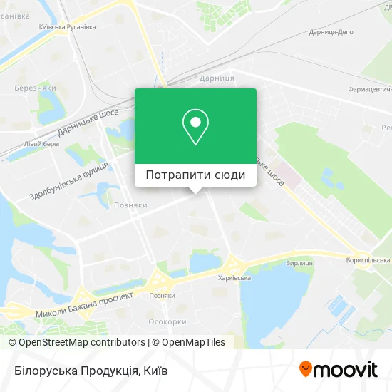 Карта Білоруська Продукція