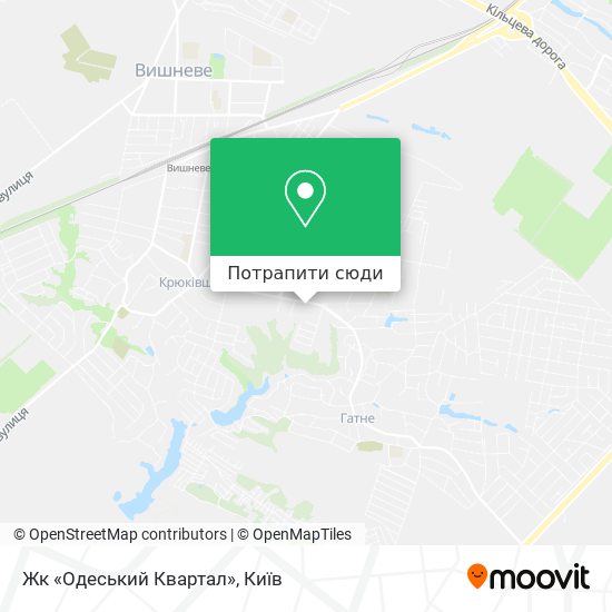 Карта Жк «Одеський Квартал»