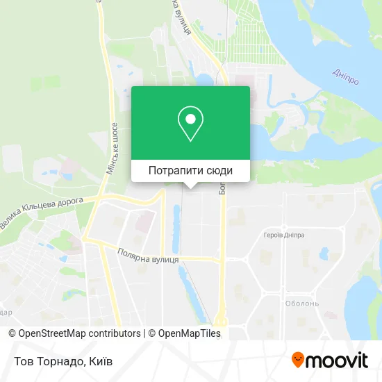 Карта Тов Торнадо