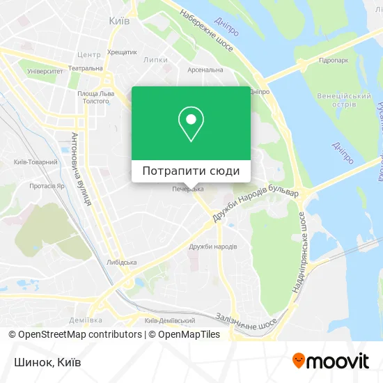Карта Шинок