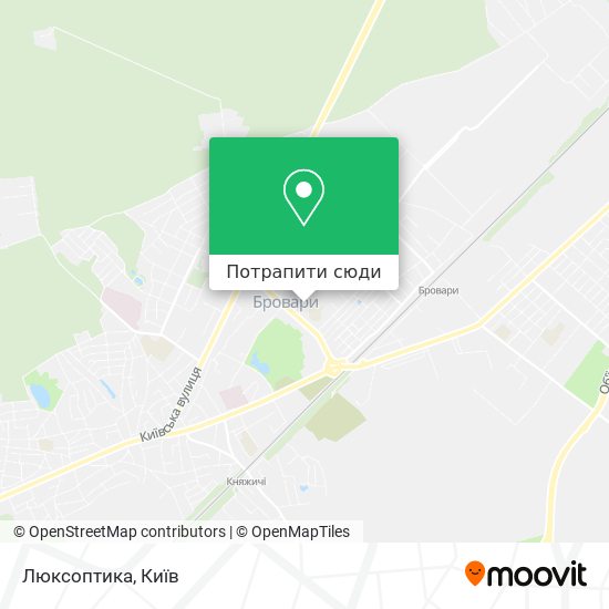 Карта Люксоптика