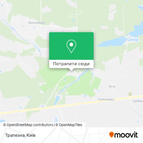 Карта Трапезна