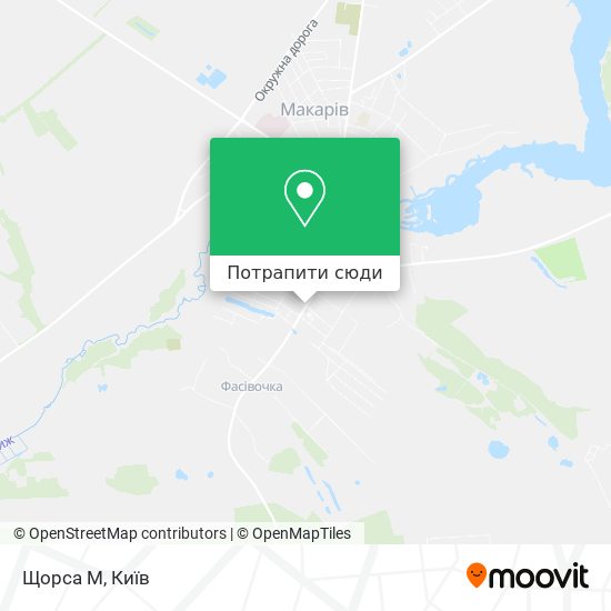 Карта Щорса М