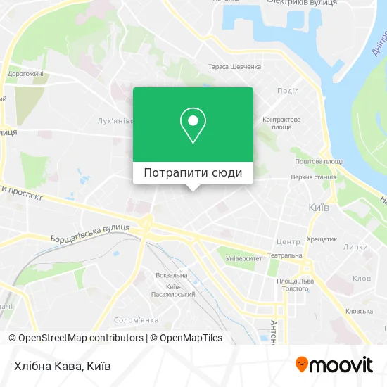 Карта Хлібна Кава