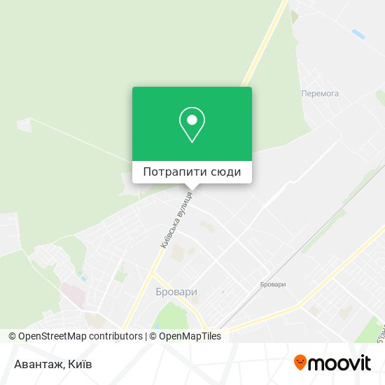 Карта Авантаж