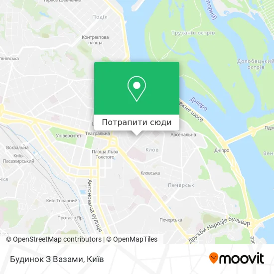 Карта Будинок З Вазами