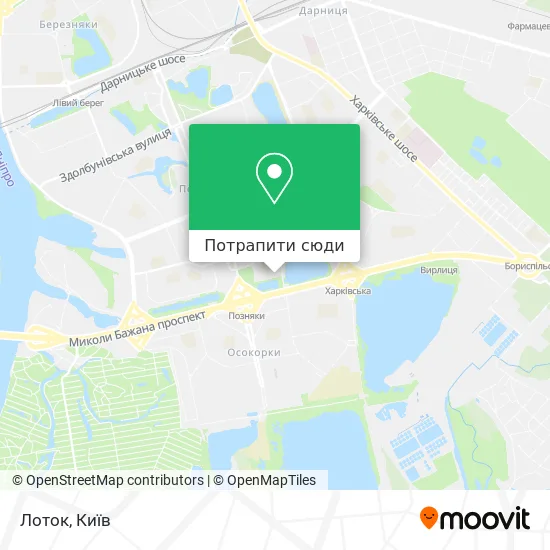 Карта Лоток