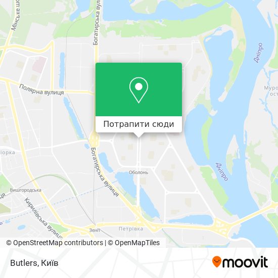 Карта Butlers