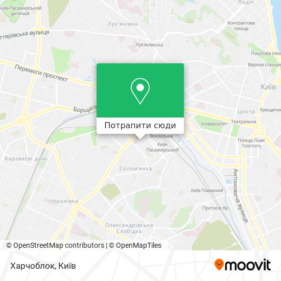 Карта Харчоблок