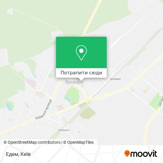 Карта Едем