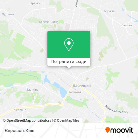 Карта Єврошоп