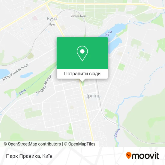Карта Парк Правика