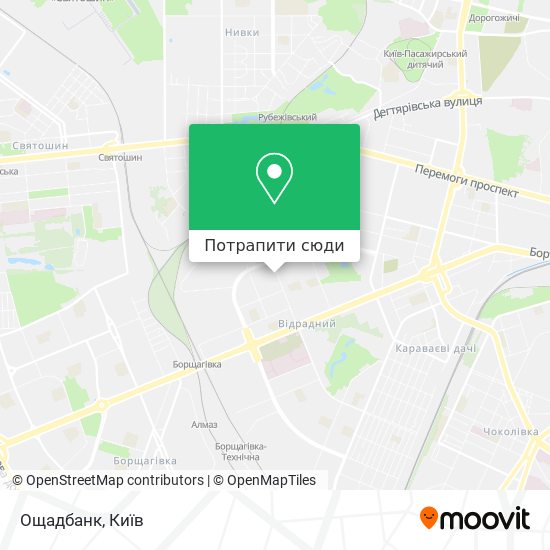 Карта Ощадбанк