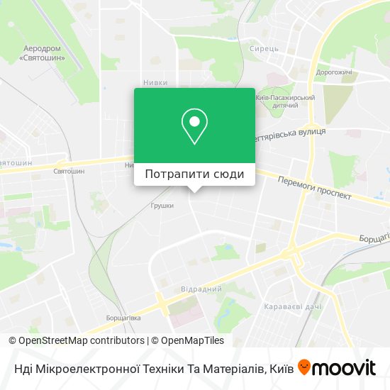 Карта Нді Мікроелектронної Техніки Та Матеріалів