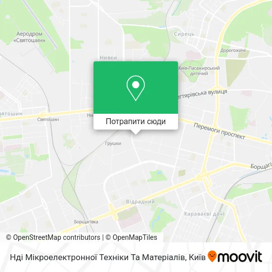 Карта Нді Мікроелектронної Техніки Та Матеріалів