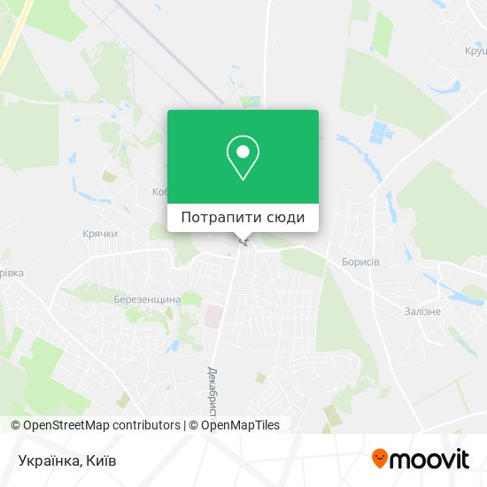 Карта Українка