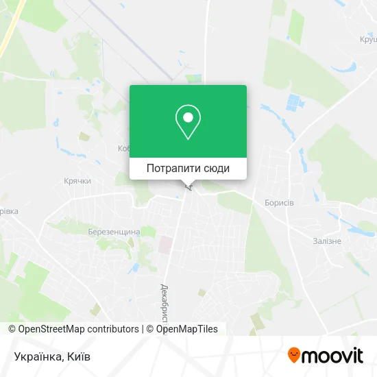 Карта Українка