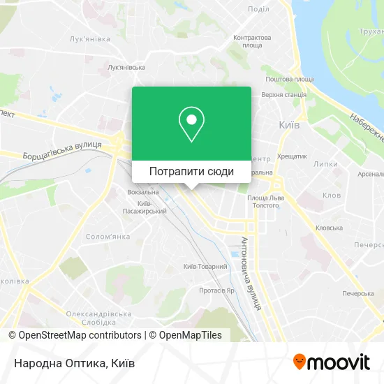 Карта Народна Оптика