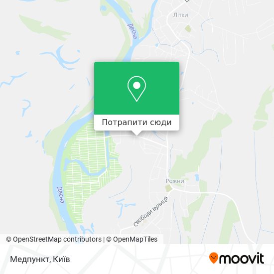 Карта Медпункт