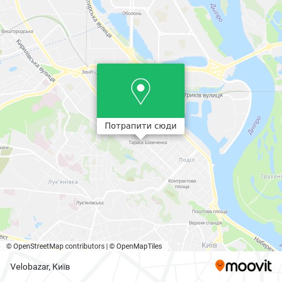 Карта Velobazar