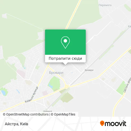Карта Айстра
