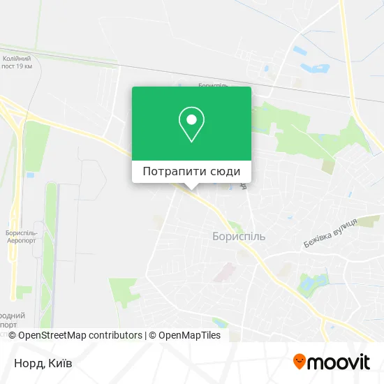 Карта Норд