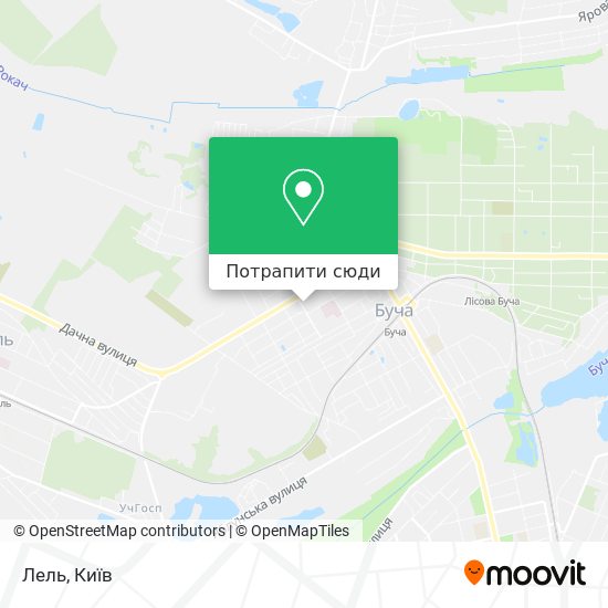 Карта Лель