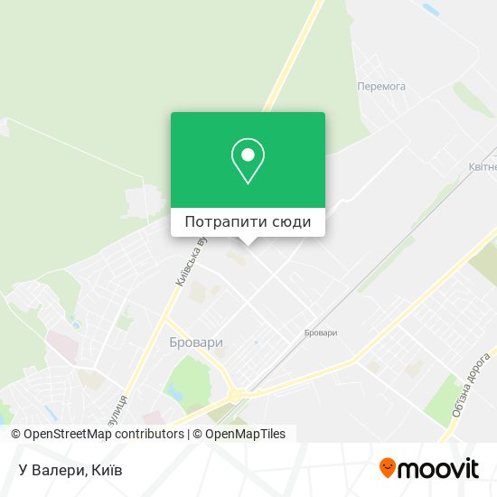Карта У Валери